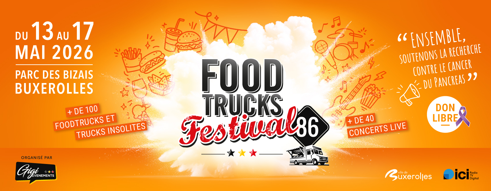Foodtrucks Festival – Buxerolles 2026