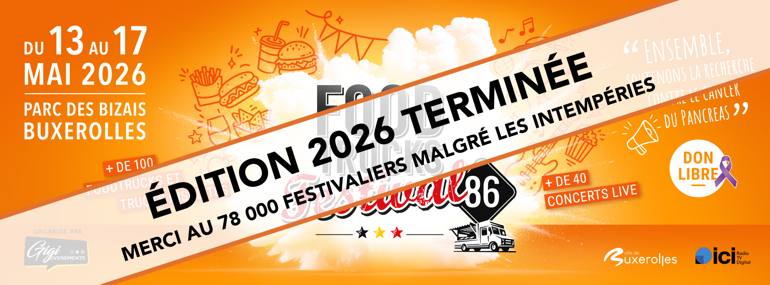 Foodtrucks Festival – Buxerolles 2026