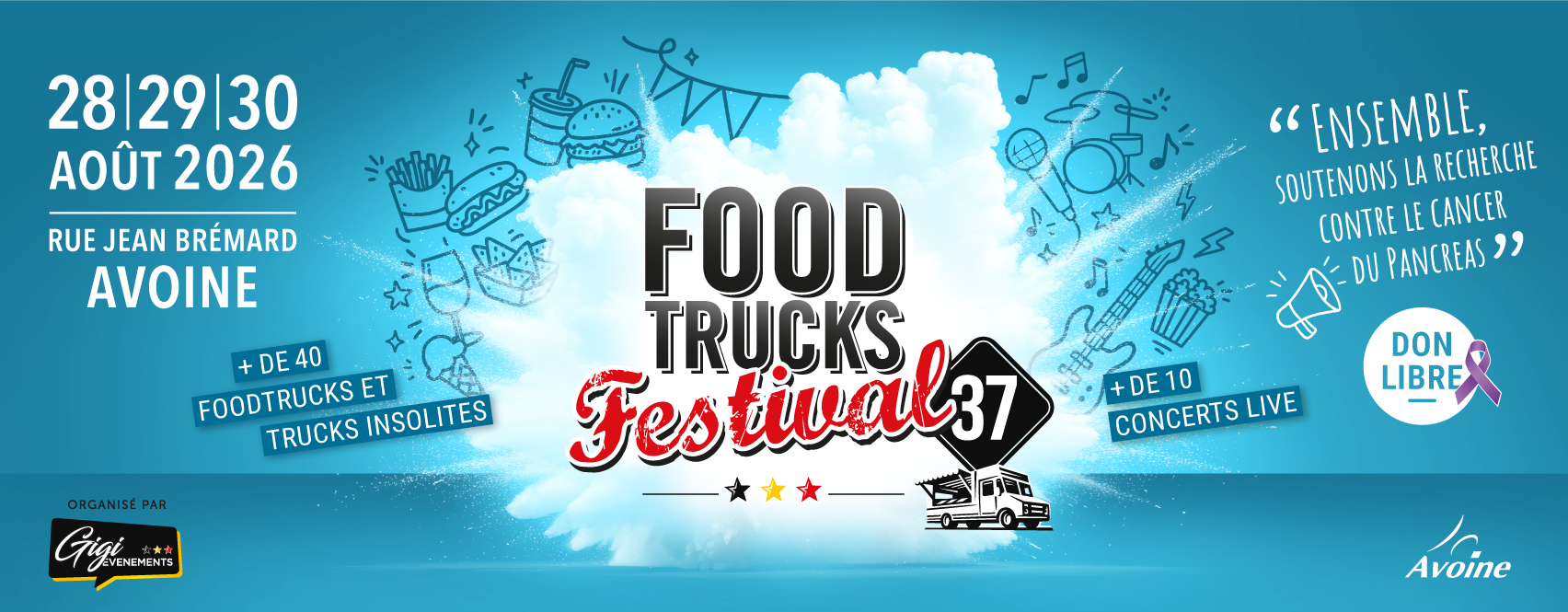 FOODTRUCKS Festival37 – AVOINE 2026