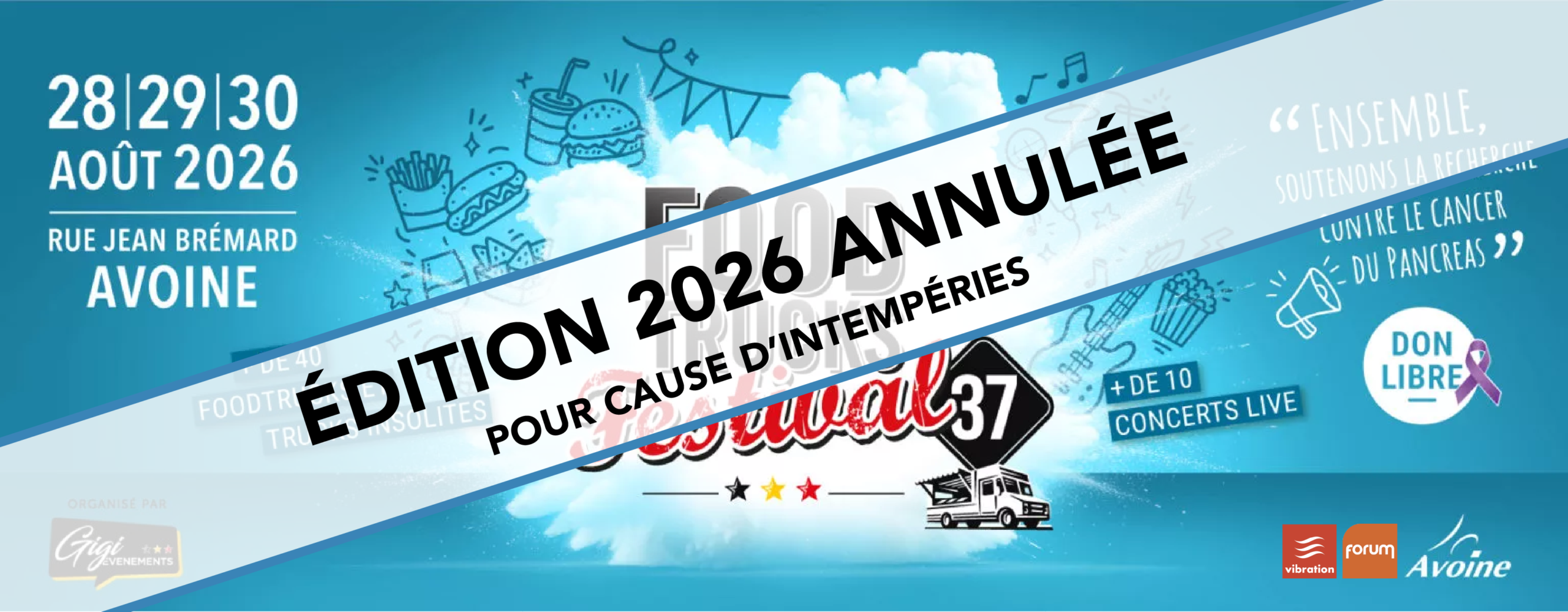 FOODTRUCKS Festival37 – AVOINE 2026